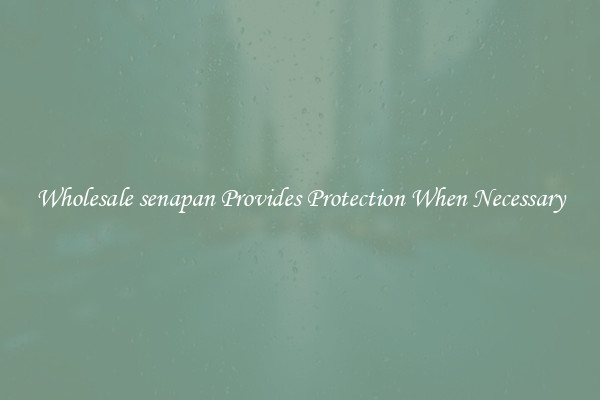 Wholesale senapan Provides Protection When Necessary